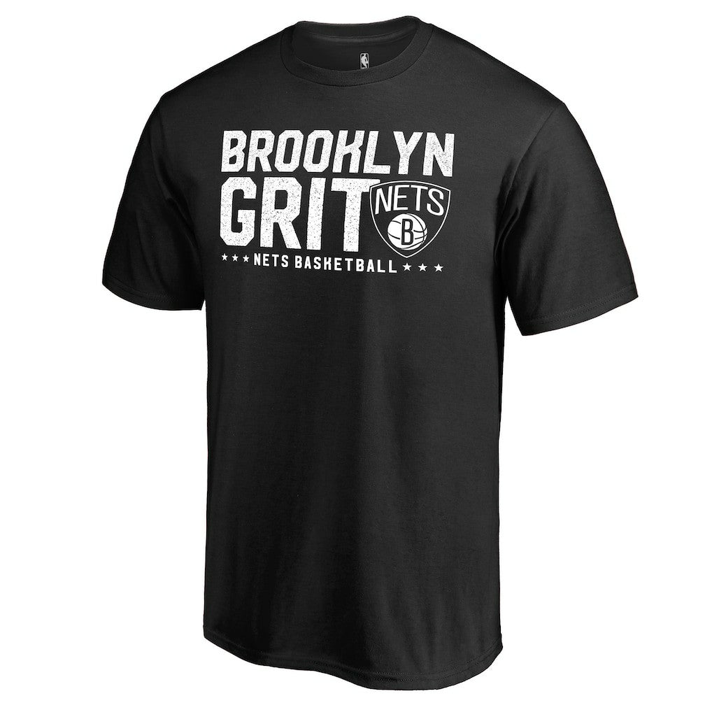 Brooklyn Nets Grit Stack Hometown Collection T-Shirt Black outlet