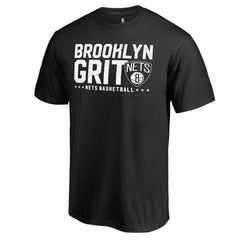 Brooklyn Nets Grit Stack Hometown Collection T-Shirt Black outlet