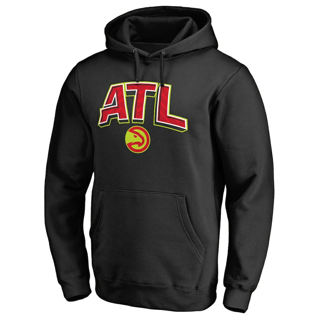Atlanta Hawks ATL Hometown Collection Pullover Hoodie Black outlet