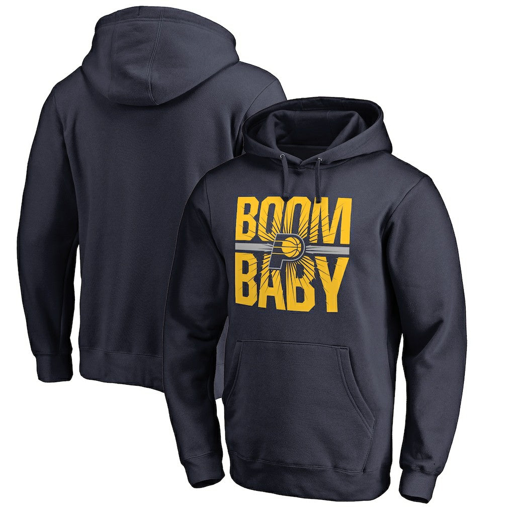 Indiana Pacers Boom Baby Hometown Collection Pullover Hoodie Navy outlet