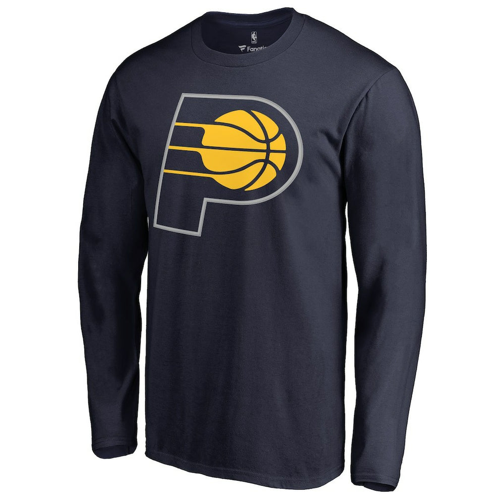 Myles Turner Indiana Pacers Long Sleeve Backer Name and Number T-Shirt Navy outlet