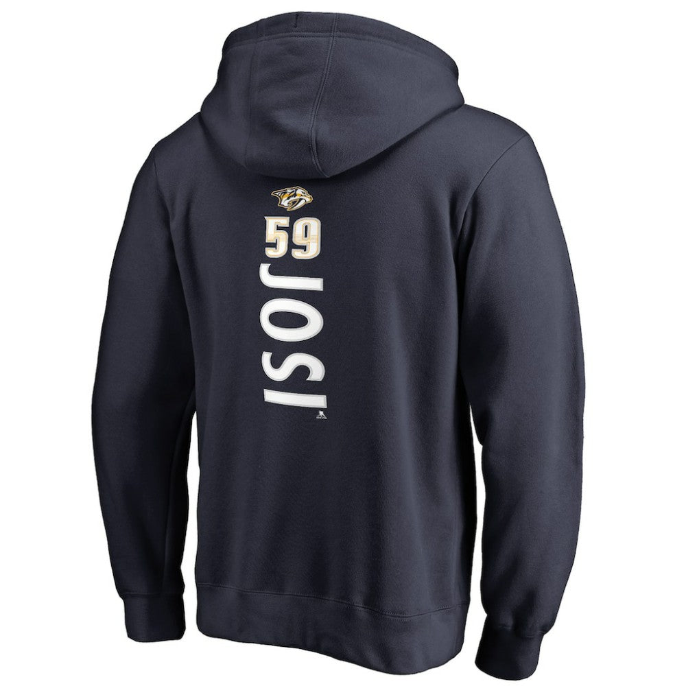 Roman Josi Nashville Predators Backer Name & Number Pullover Hoodie - Navy | US 2975572