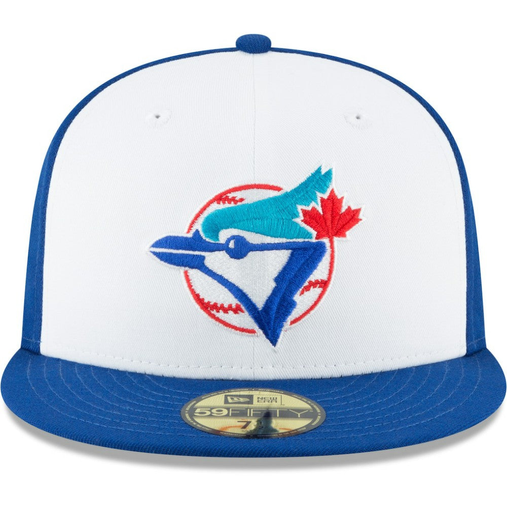Toronto Blue Jays New Era Cooperstown Collection Wool 59FIFTY Fitted Hat - White Hats