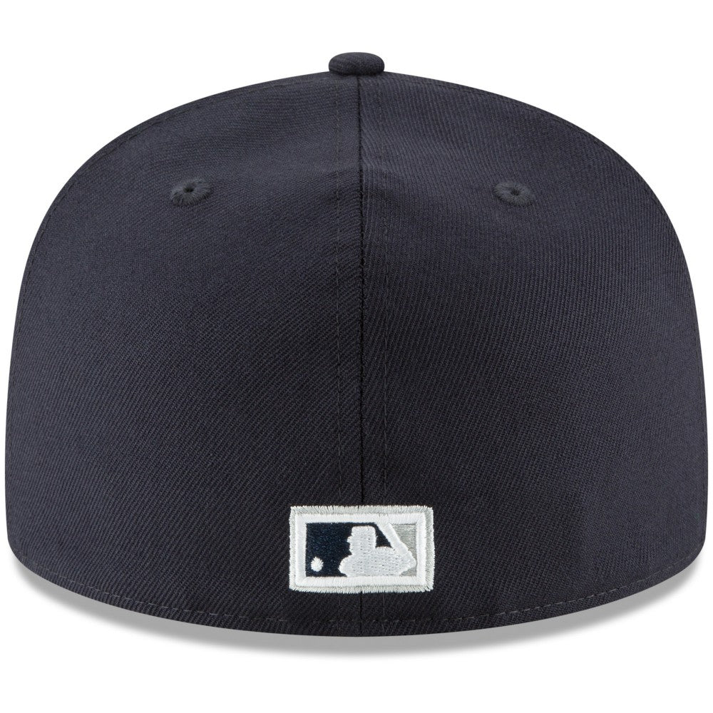 New York Yankees New Era Cooperstown Collection Wool 59FIFTY Fitted Hat - Navy Hats