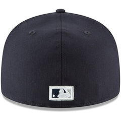 New York Yankees New Era Cooperstown Collection Wool 59FIFTY Fitted Hat - Navy Hats
