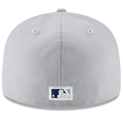 Los Angeles Dodgers New Era Cooperstown Collection Wool 59FIFTY Fitted Hat - Gray Hats