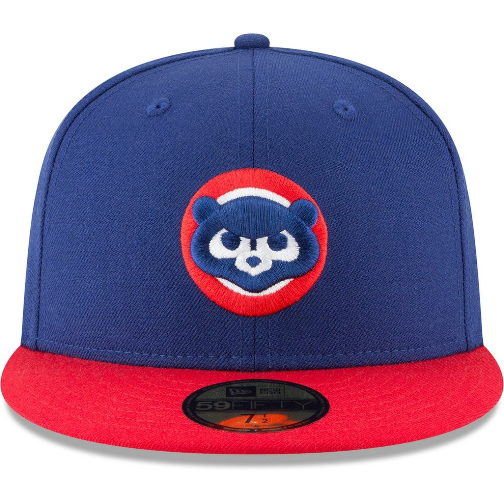 Chicago Cubs New Era Cooperstown Collection Wool 59FIFTY Fitted Hat - Royal Hats