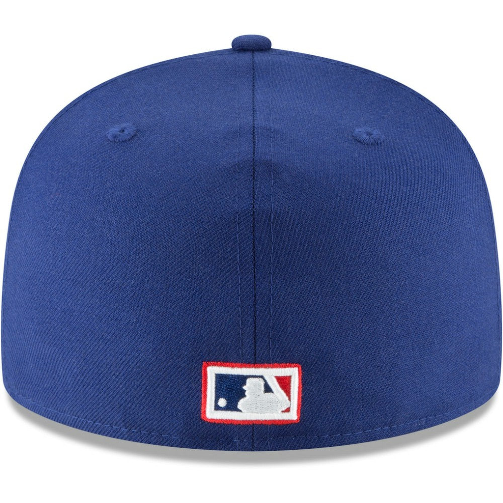 Chicago Cubs New Era Cooperstown Collection Wool 59FIFTY Fitted Hat - Royal Hats
