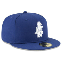 Chicago Cubs New Era Cooperstown Collection Wool 59FIFTY Fitted Hat - Royal Hats