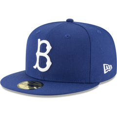 Brooklyn Dodgers New Era Cooperstown Collection Wool 59FIFTY Fitted Hat - Royal Hats