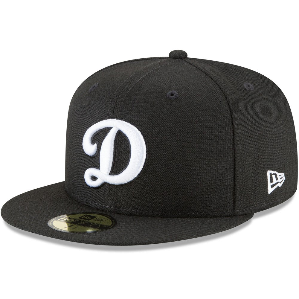 Los Angeles Dodgers New Era 59FIFTY Fitted Hat - Black Hats