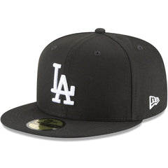 Los Angeles Dodgers New Era 59FIFTY Fitted Hat - Black Hats