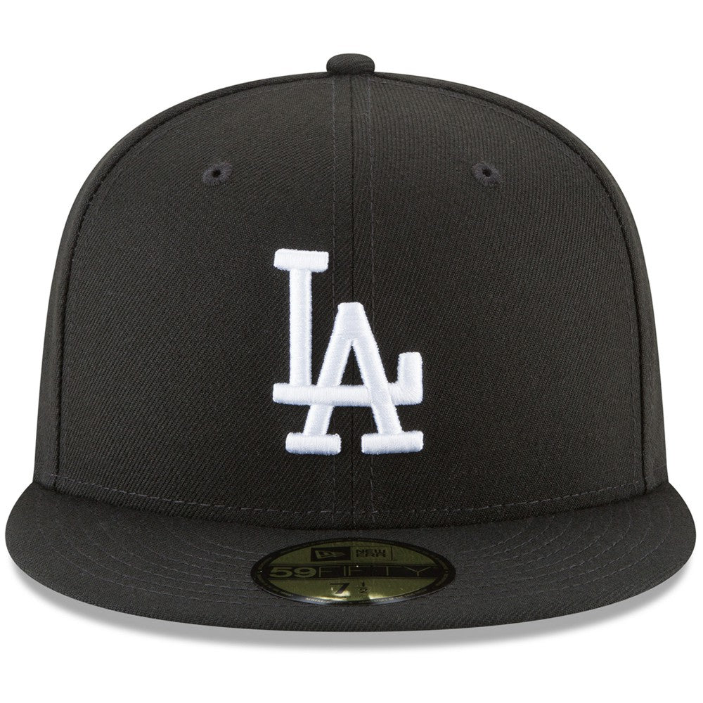 Los Angeles Dodgers New Era 59FIFTY Fitted Hat - Black Hats