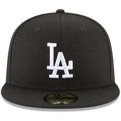 Los Angeles Dodgers New Era 59FIFTY Fitted Hat - Black Hats