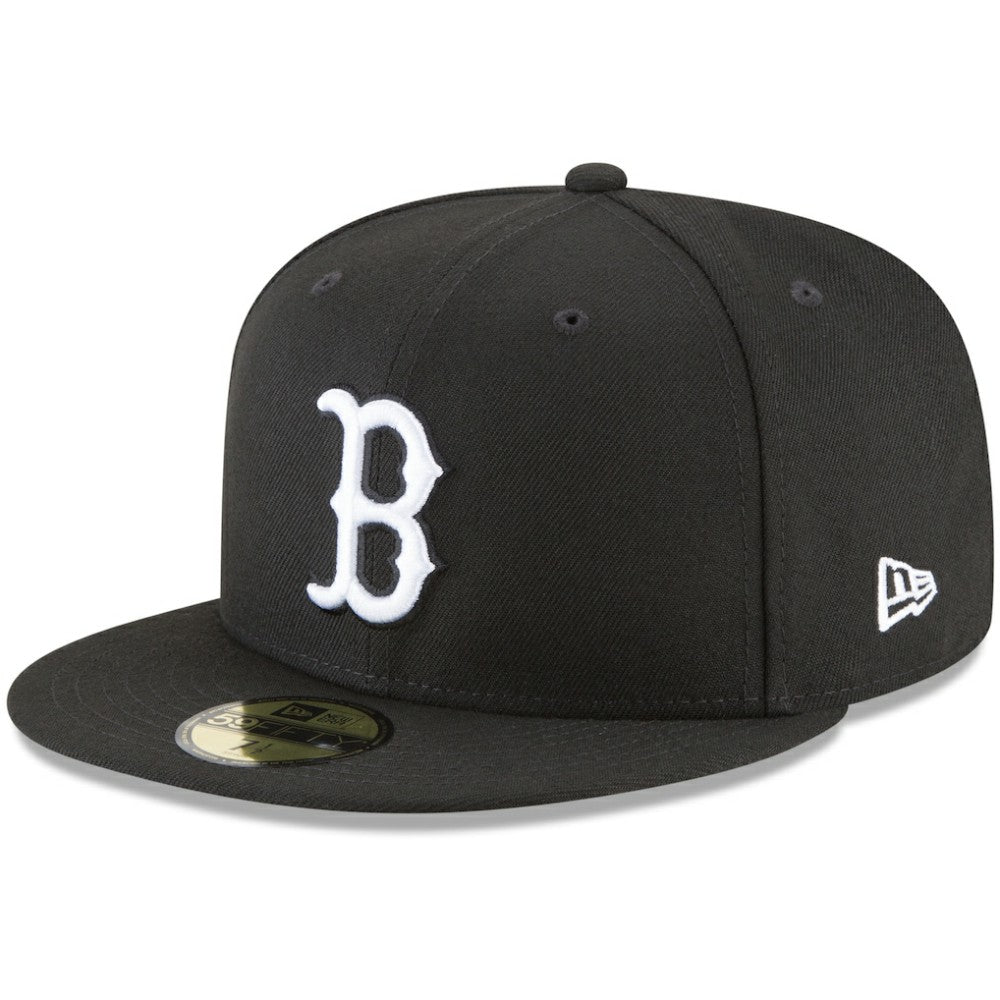 Boston Red Sox New Era 59FIFTY Fitted Hat - Black Hats