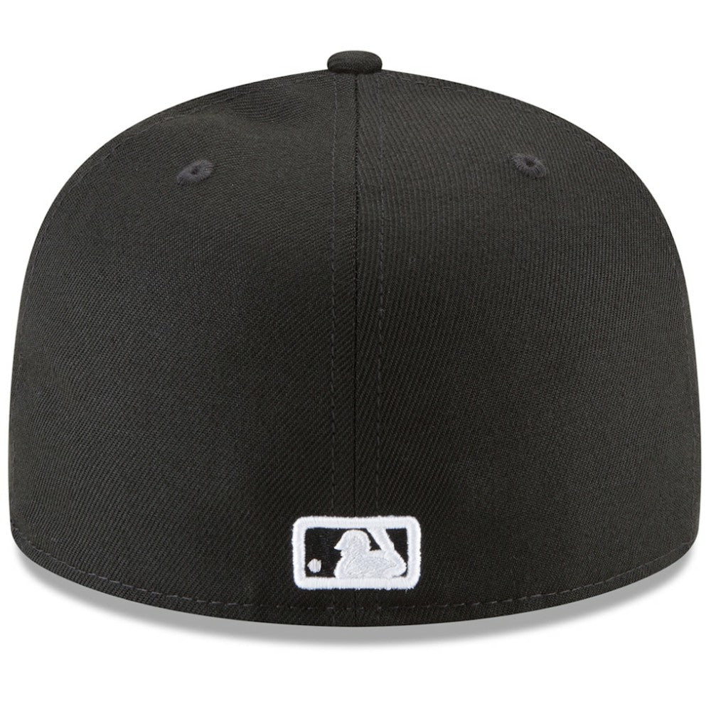 Los Angeles Angels New Era 59FIFTY Fitted Hat - Black Hats