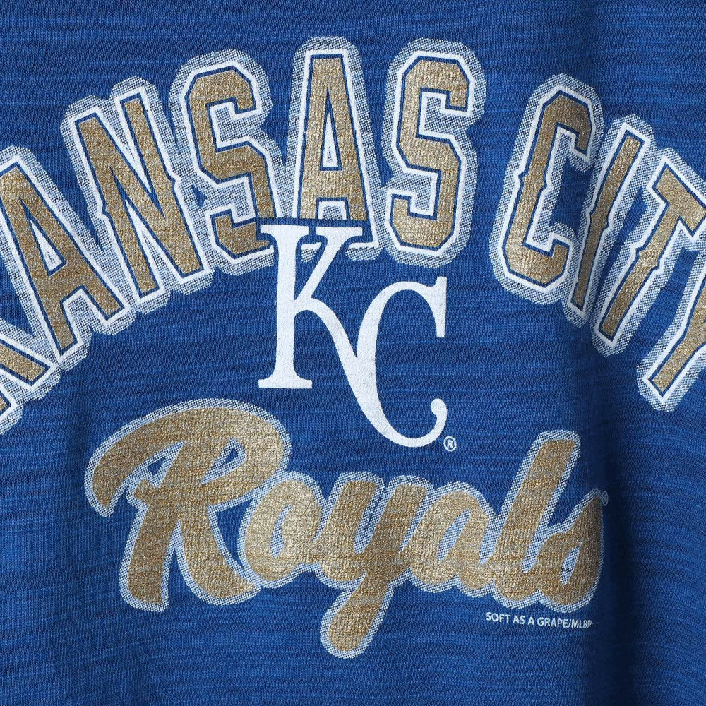 Kansas City Royals Soft as a Grape Women's Multicount Racerback Tank Top - Royal Tanks