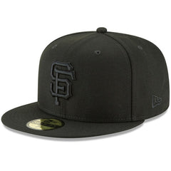 San Francisco Giants New Era Primary Logo Basic 59FIFTY Fitted Hat - Black Hats