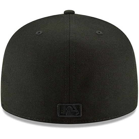 Los Angeles Dodgers New Era Secondary Logo Basic 59FIFTY Fitted Hat - Black Hats