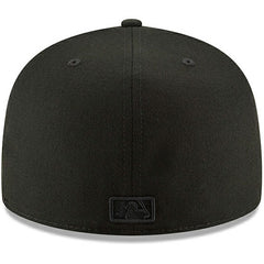 Los Angeles Dodgers New Era Secondary Logo Basic 59FIFTY Fitted Hat - Black Hats