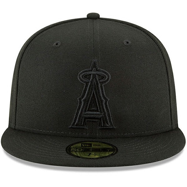 Los Angeles Angels New Era Primary Logo Basic 59FIFTY Fitted Hat - Black Hats