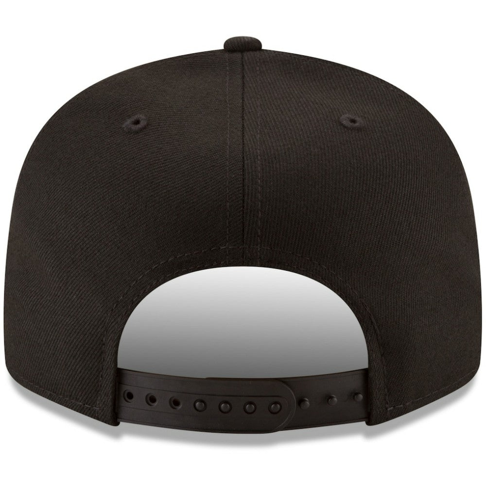 Pittsburgh Pirates New Era Team Color 9FIFTY Snapback Hat - Black Hats