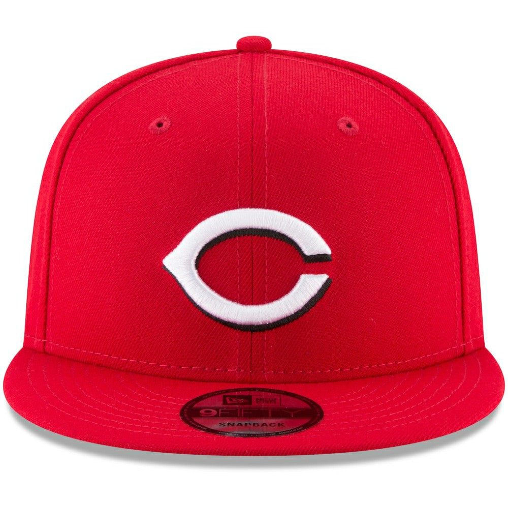 Cincinnati Reds New Era Team Color 9FIFTY Snapback Hat - Red Hats
