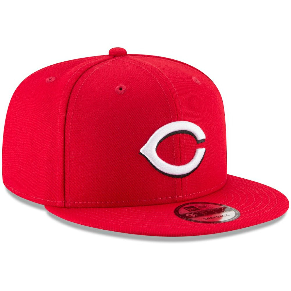 Cincinnati Reds New Era Team Color 9FIFTY Snapback Hat - Red Hats