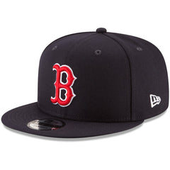Boston Red Sox New Era Team Color 9FIFTY Snapback Hat - Navy Hats
