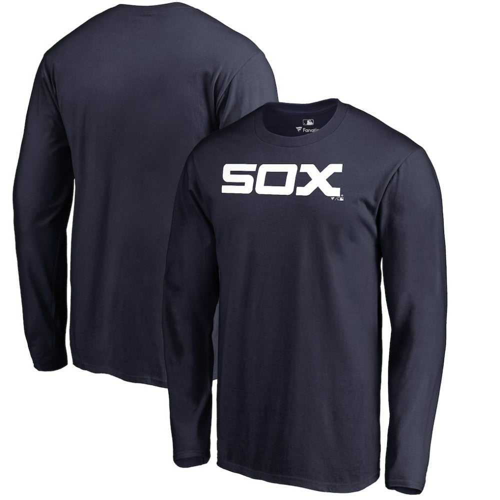 Chicago White Sox Cooperstown Collection Wahconah Long Sleeve T-Shirt - Navy T-shirts
