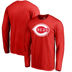 Cincinnati Reds Cooperstown Collection Wahconah Long Sleeve T-Shirt - Red T-shirts