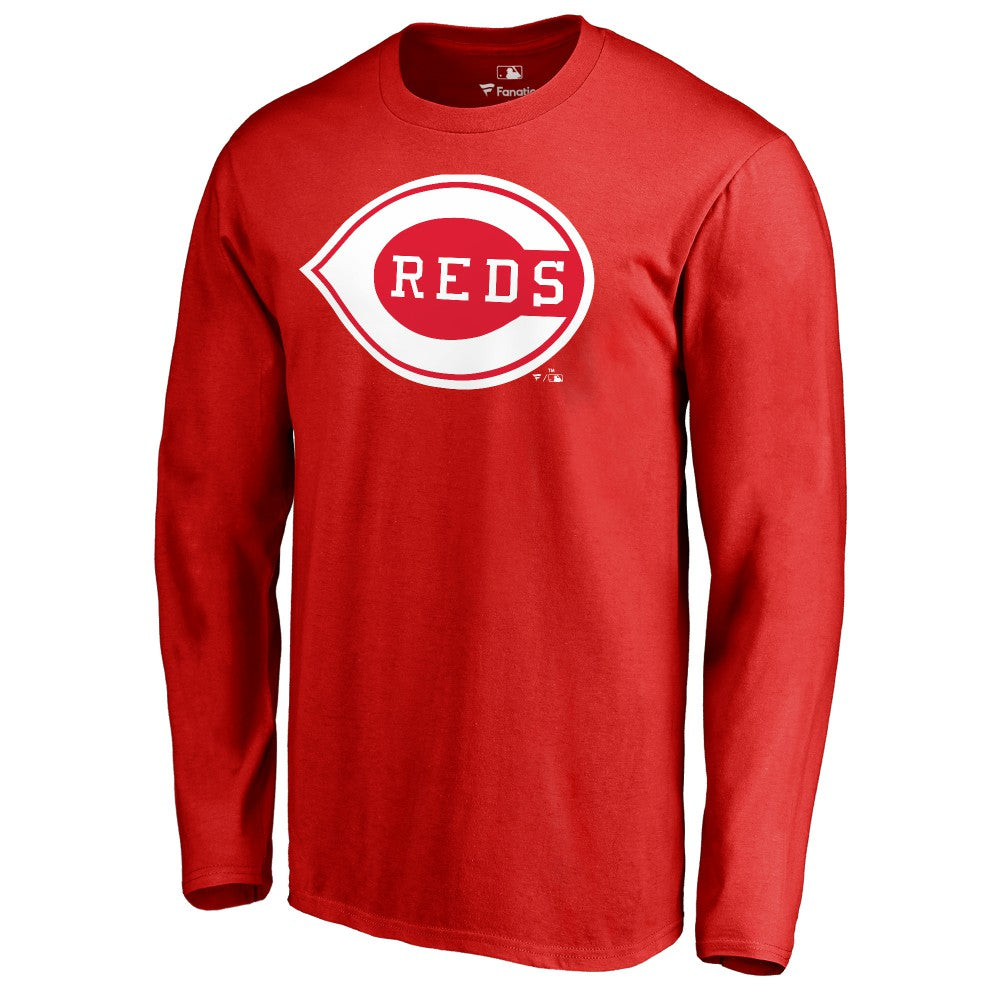 Cincinnati Reds Cooperstown Collection Wahconah Long Sleeve T-Shirt - Red T-shirts