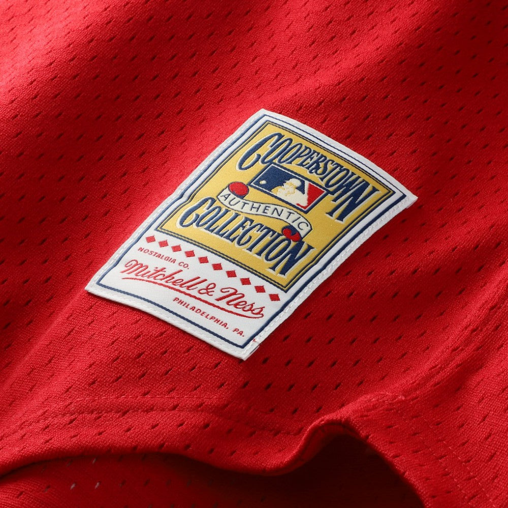 Barry Larkin Cincinnati Reds Mitchell & Ness Authentic Batting Practice Jersey - Red Jerseys