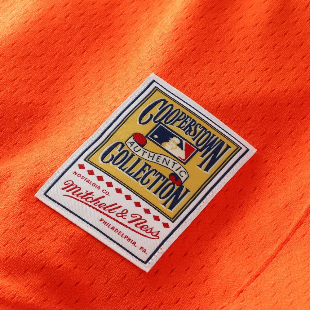 Kirk Gibson Detroit Tigers Mitchell & Ness Cooperstown Collection Mesh Batting Practice Button-Up Jersey - Orange Jerseys