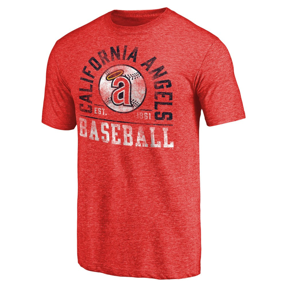 Los Angeles Angels Hometown Collection Curve T-Shirt - Red T-shirts