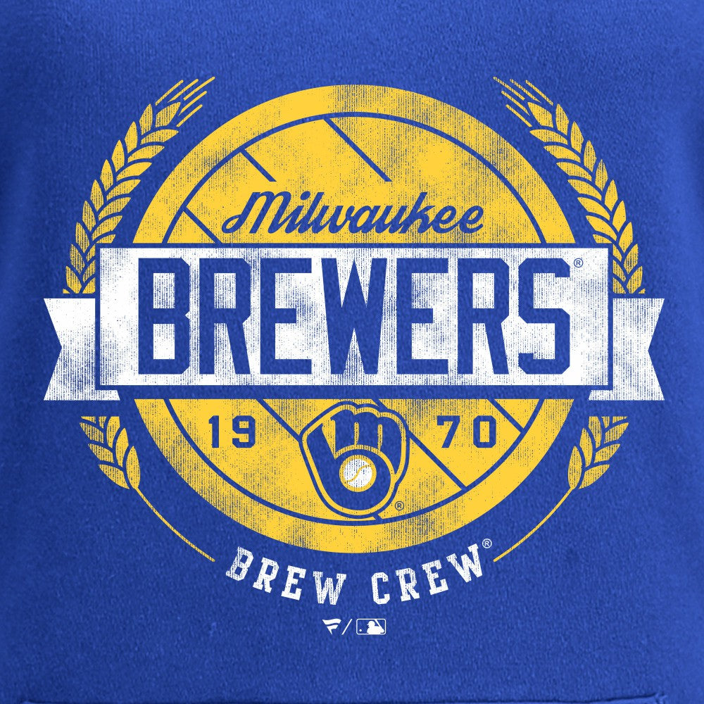 Milwaukee Brewers Hometown Collection Barrel Men T-Shirt - Royal T-shirts