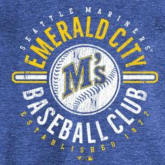 Seattle Mariners Hometown Collection Emerald City T-Shirt - Royal T-shirts