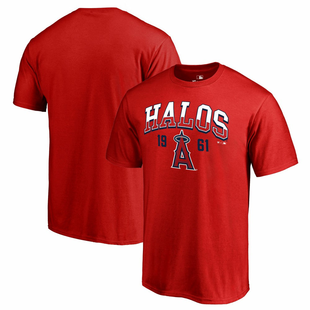 Los Angeles Angels Hometown Collection Halos T-Shirt - Red T-shirts
