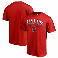 Los Angeles Angels Hometown Collection Halos T-Shirt - Red T-shirts