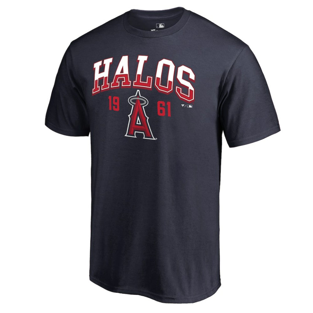 Los Angeles Angels Hometown Collection Halos T-Shirt - Navy T-shirts