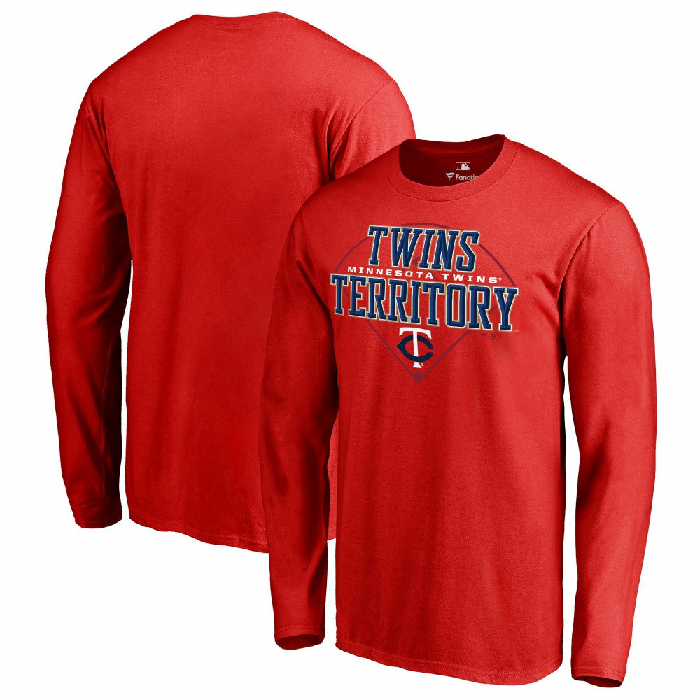 Minnesota Twins Hometown Collection Twins Territory Long Sleeve T-Shirt - Red T-shirts
