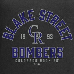 Colorado Rockies Hometown Collection Blake Street Pullover Hoodie - Black Hoodies