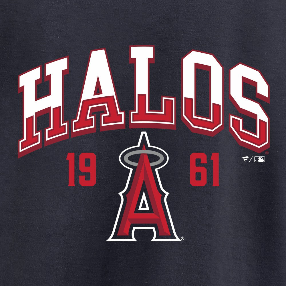 Los Angeles Angels Hometown Collection Halos Pullover Hoodie - Navy Hoodies