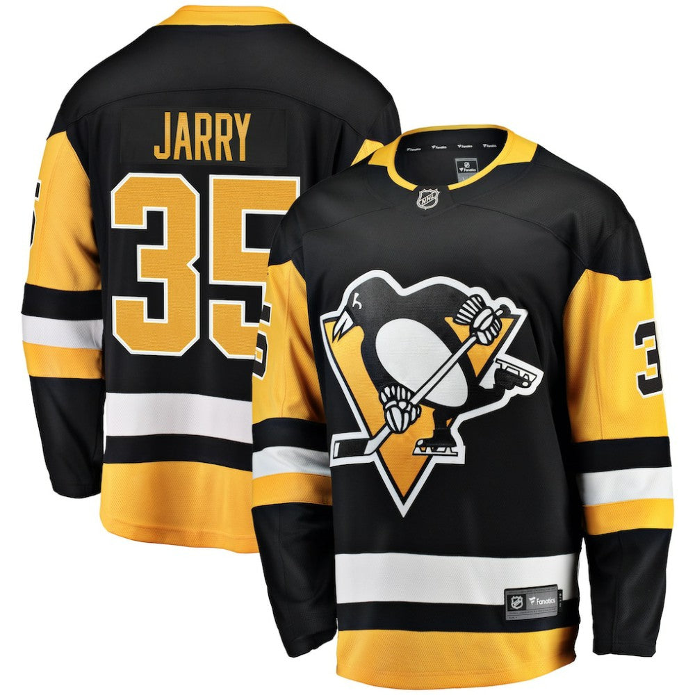 Tristan Jarry Pittsburgh Penguins Fanatics Home Breakaway Player Jersey - Black | US 2994944