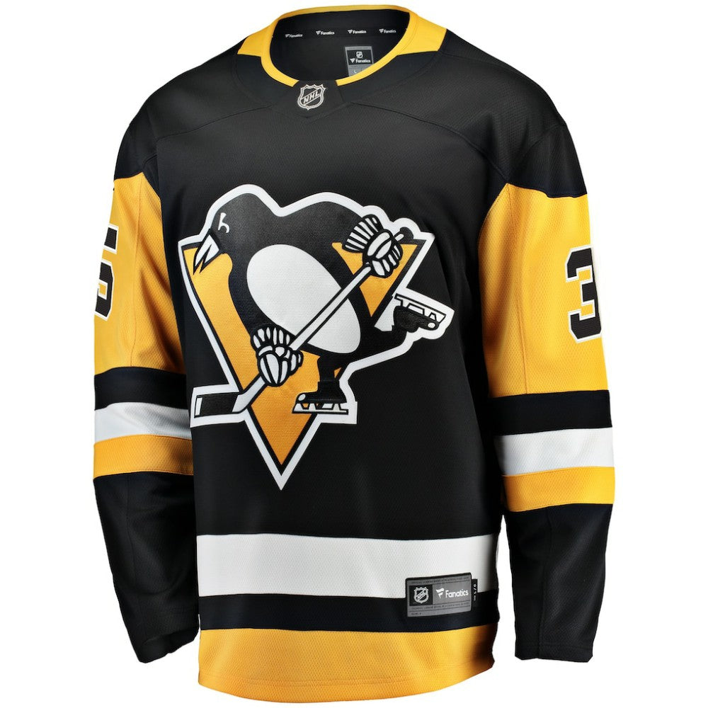 Tristan Jarry Pittsburgh Penguins Fanatics Home Breakaway Player Jersey - Black | US 2994944