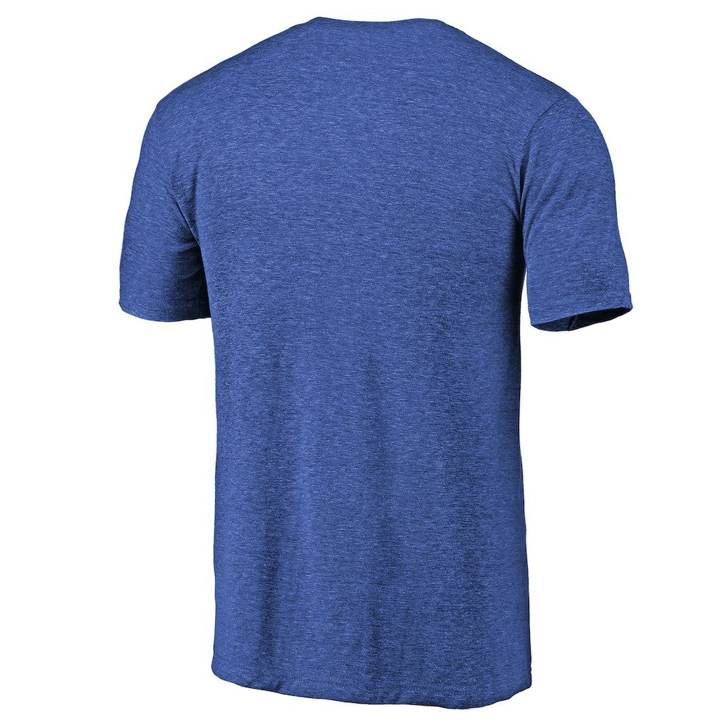 Dallas Mavericks Vintage Arch Tri-Blend T-Shirt Royal