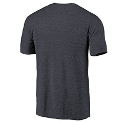 Denver Nuggets Vintage Arch Tri-Blend T-Shirt Navy