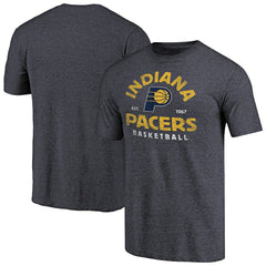 Indiana Pacers Vintage Arch Tri-Blend T-Shirt Navy outlet