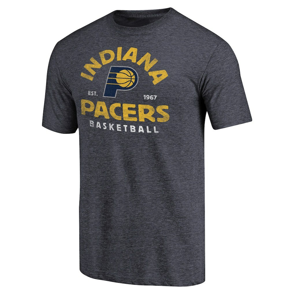Indiana Pacers Vintage Arch Tri-Blend T-Shirt Navy outlet