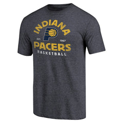 Indiana Pacers Vintage Arch Tri-Blend T-Shirt Navy outlet